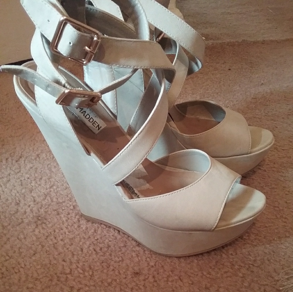 Open Toe Wedge Sandals Heels